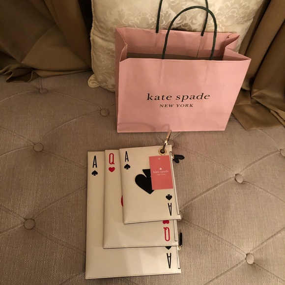 Kate Spade ♠️ 3Ring Pouch Bags - Picture 4 of 16
